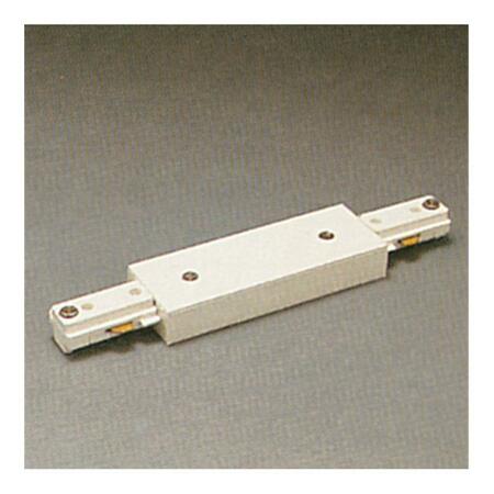 PLC Track Accessories 120V Track 2 Circuit Straight Joiner Ceiling Light, White TR2130 WH